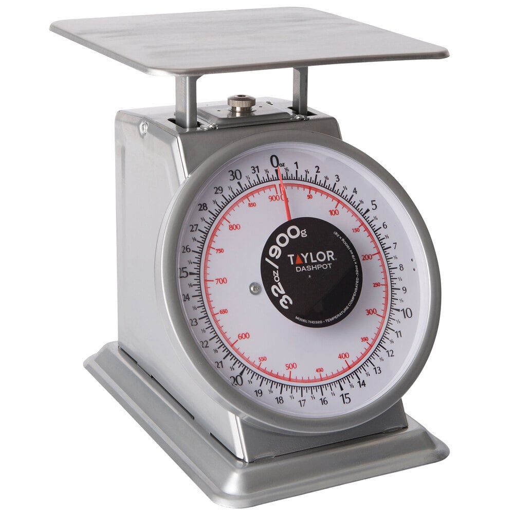 Mini Analog Kitchen Food Scale with Measuring Bowl "1000g/2lb