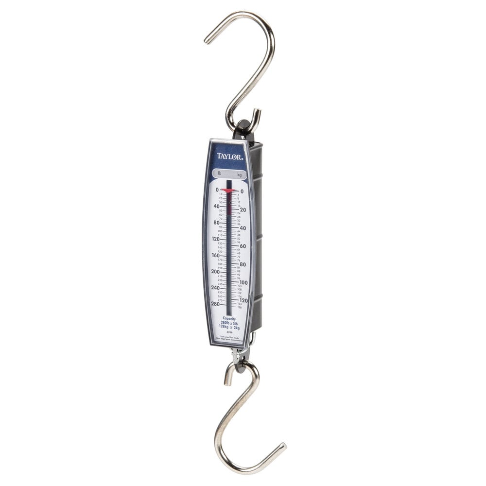 Taylor Hanging Scale 220 Lb/100kg #3322  Heavy Duty NEW 
