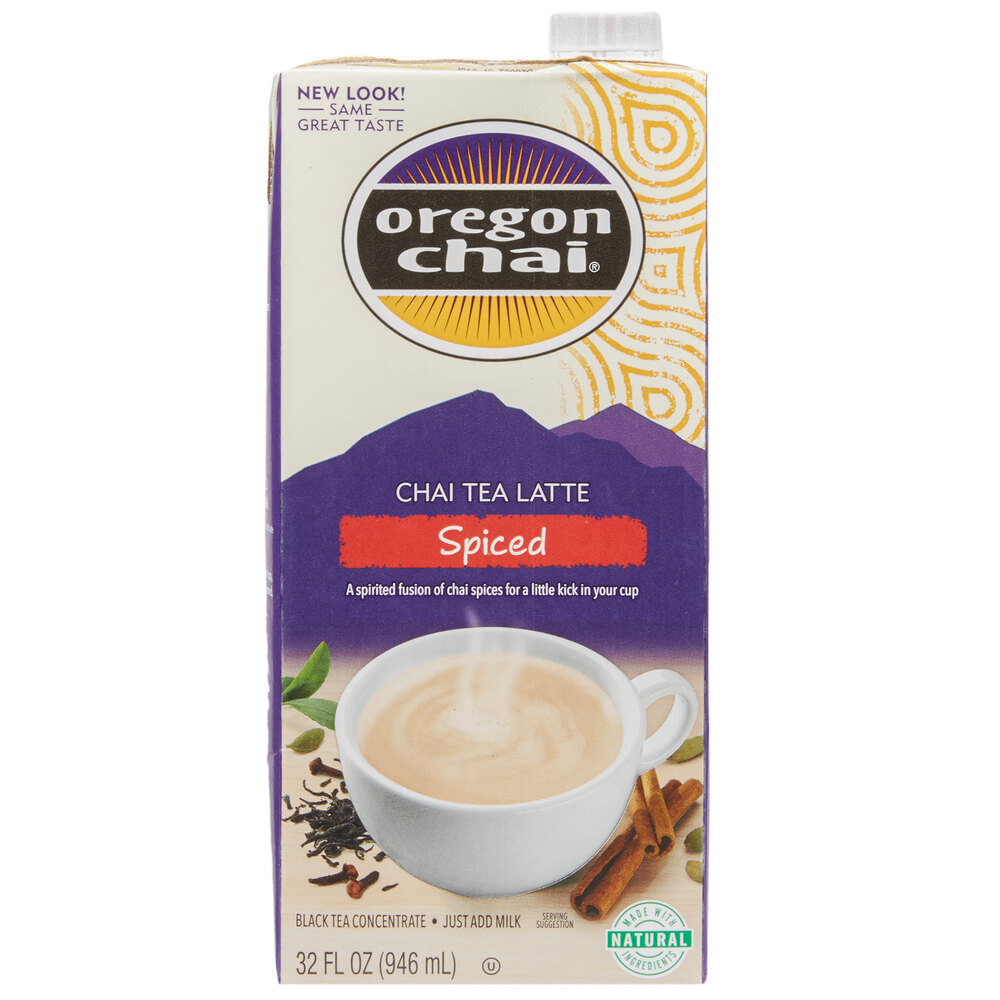 Oregon Chai 32 oz. Spiced Chai Tea Latte Concentrate