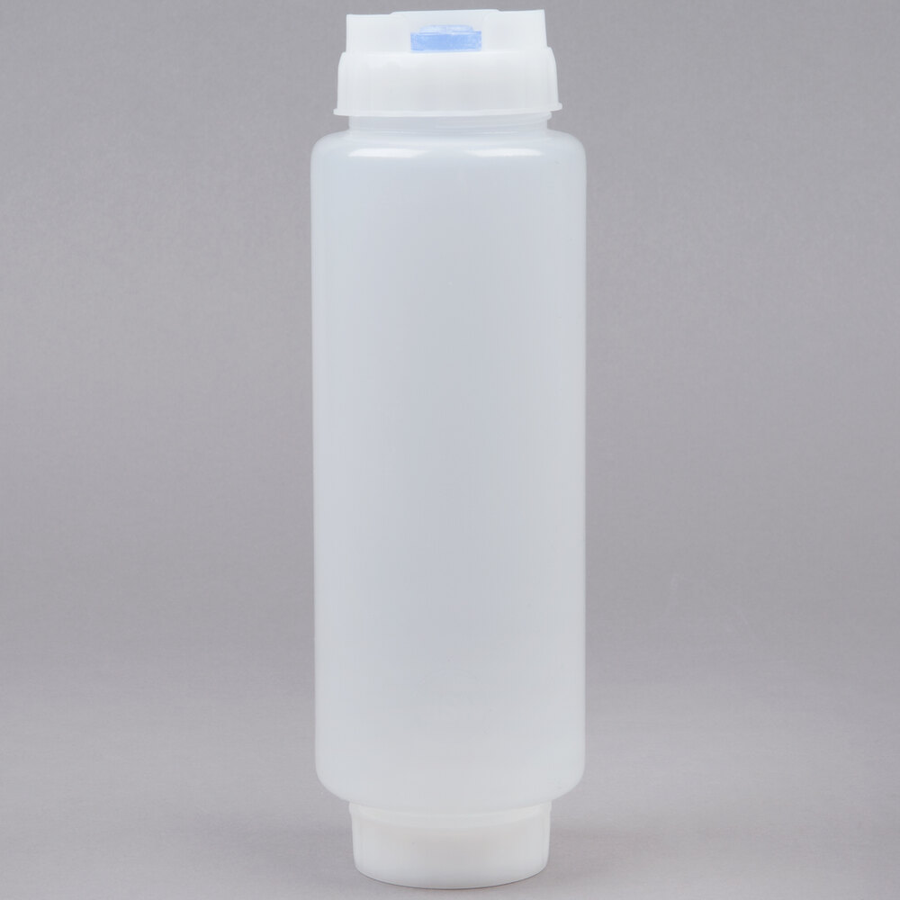 20 oz. First In First Out "FIFO" Squeeze Bottle with Thick Dispensing Valve
