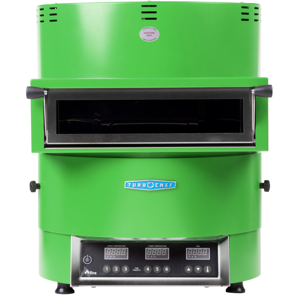 TurboChef Fire Green Electric Countertop Ventless Pizza Oven 208/240V, 1 Phase
