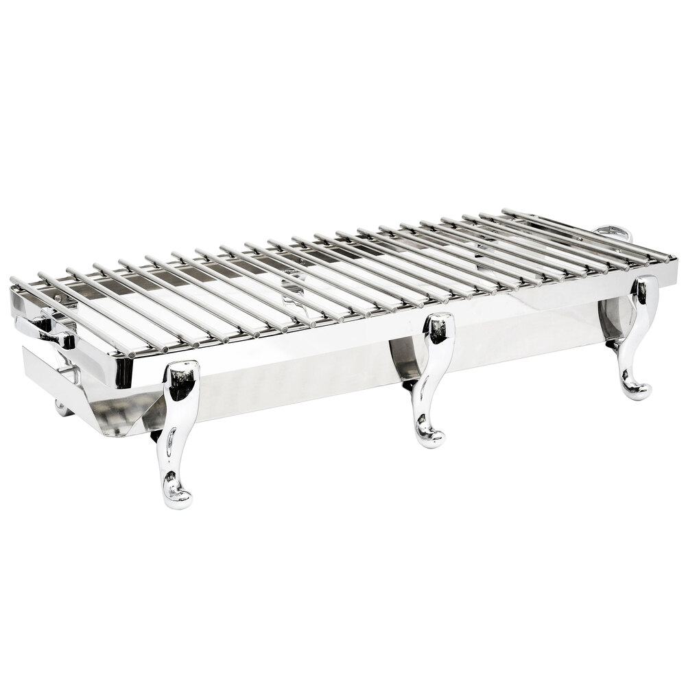 Eastern Tabletop 3258G Park Avenue 41 1/2" Stainless Steel Grill Stand