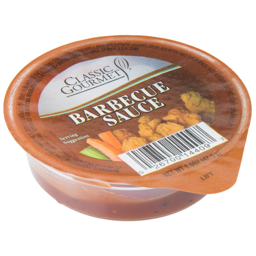 Classic Gourmet BBQ Sauce 1.5 oz. Portion Cup 96/Case
