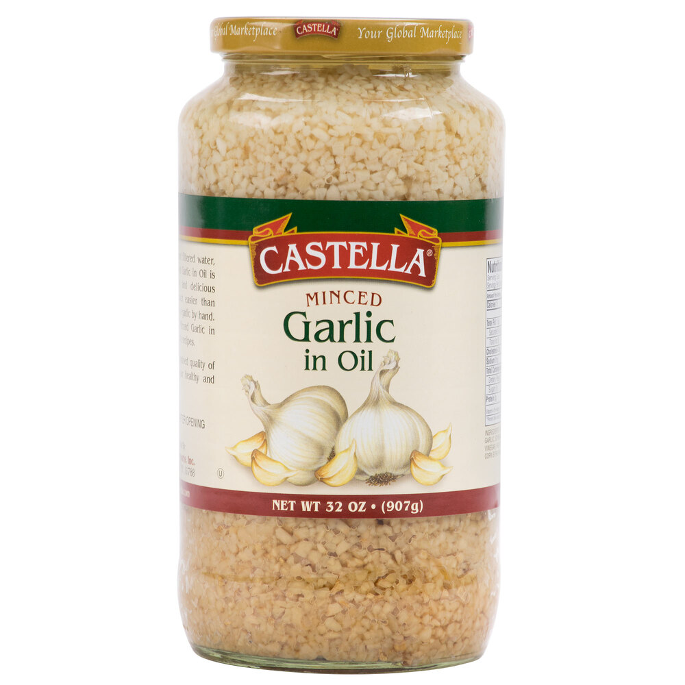 Castella 32 oz. Minced Garlic in Oil