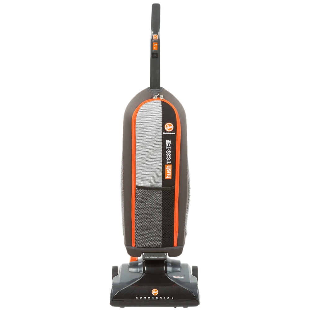 Hoover CH50400 13 1/2" Hush Tone Lite Commercial Bagged Upright Vacuum