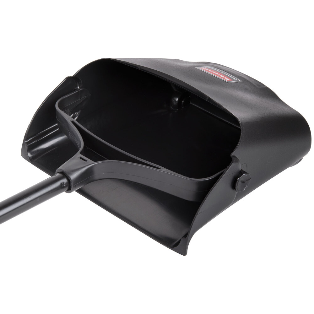 Rubbermaid FG253100BLA Lobby Pro Plastic Upright Dust Pan