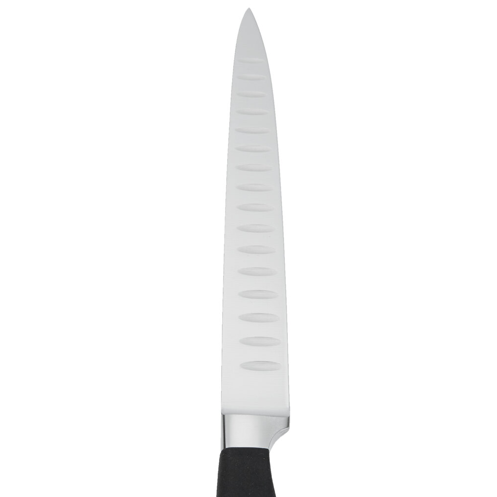 Mercer Culinary M19060 Zum Forged Carving Knife, 8, Black, High Carbon  Steel - Win Depot