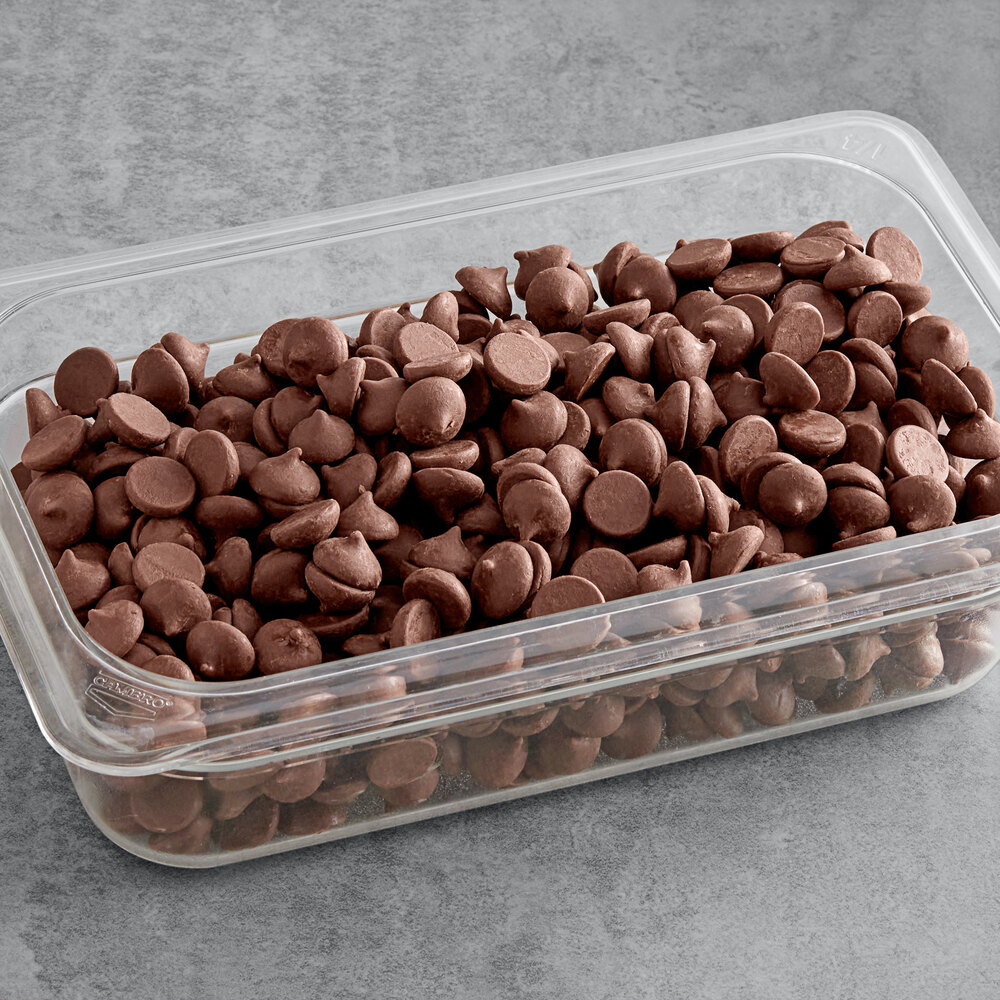 HERSHEY'S 25 lb. Milk Chocolate Mini Unwrapped Baking Kisses