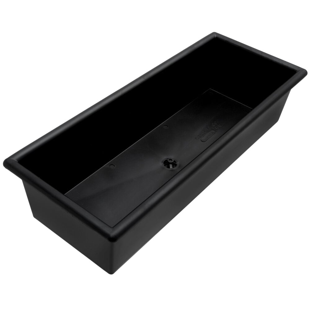 Bar Maid Black Plastic Bar Drain Tray
