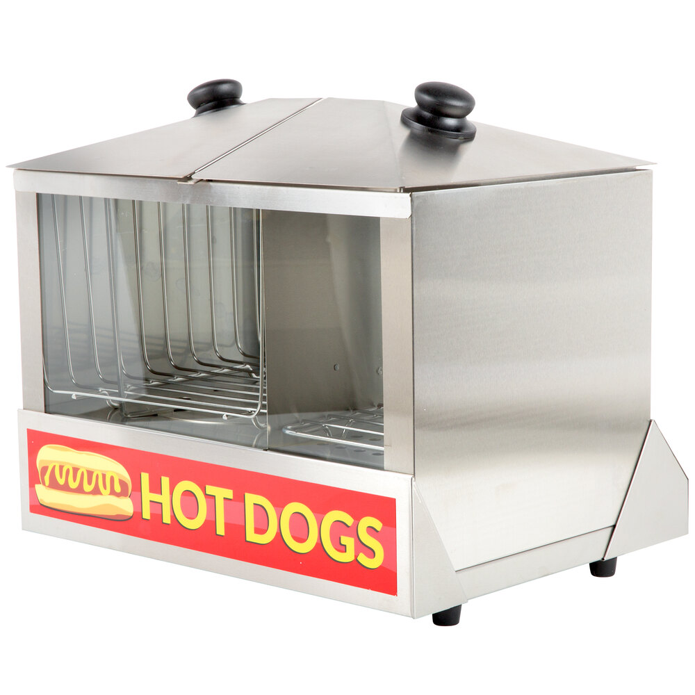 NEW Avantco 175 Hot Dog Steamer 40 Bun 120V Commercial Concession Warmer Stand 