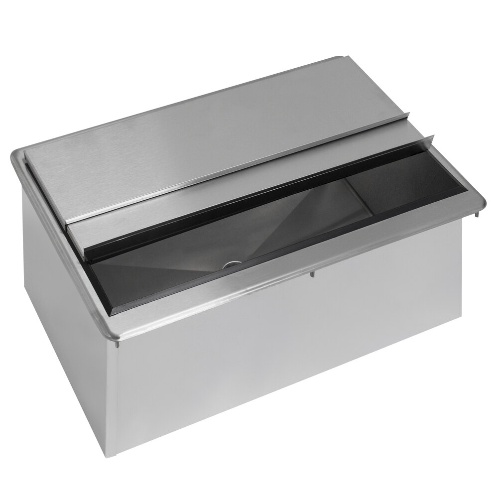 Advance Tabco D36IBL7 Stainless Steel DropIn Ice Bin with 7Circuit