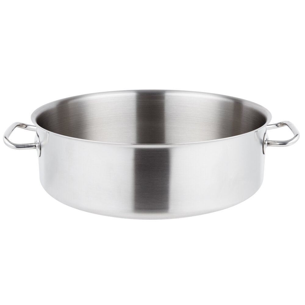 Stock Pot Stainless Steel 15Qt Heavy Duty Boiling Soup New Brewing