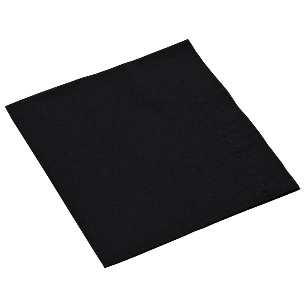 Black Beverage Napkins | 100ct