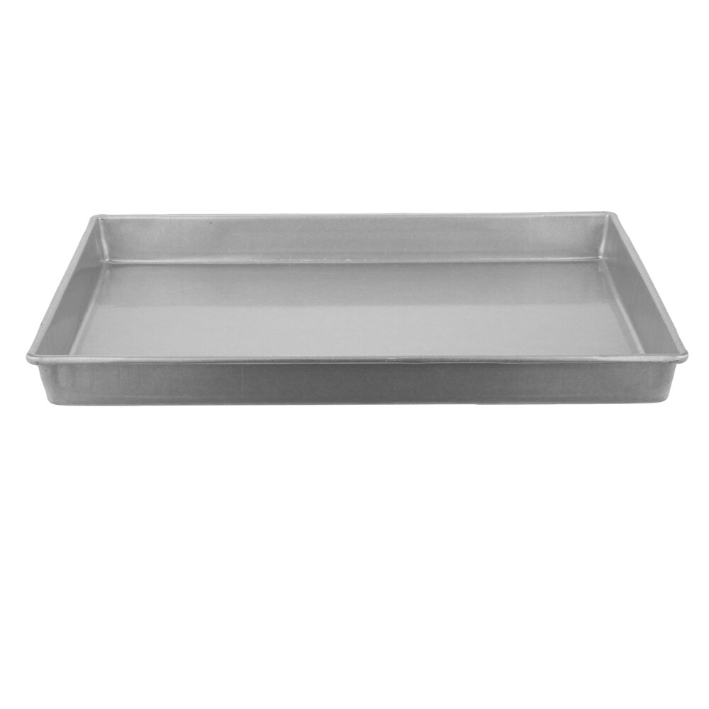 Stainless Steel Sheet Cake Pan For Oven Details about   Baking Pans Set Of 3 
