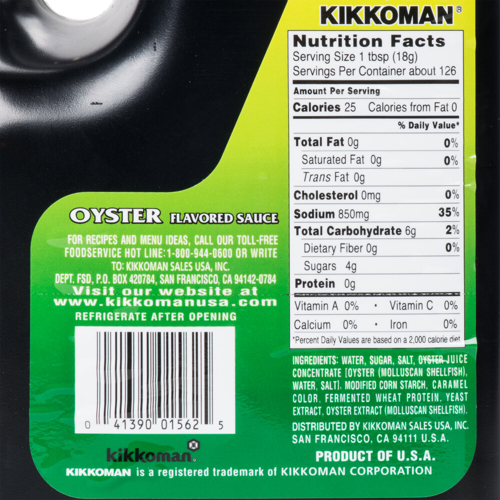 Kikkoman 5 lb. Oyster Flavored Sauce