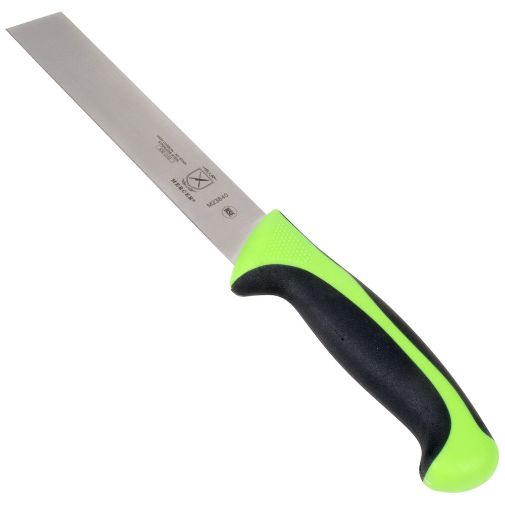 Expressly Hubert® Stainless Steel Scalloped Utility Knife with Green