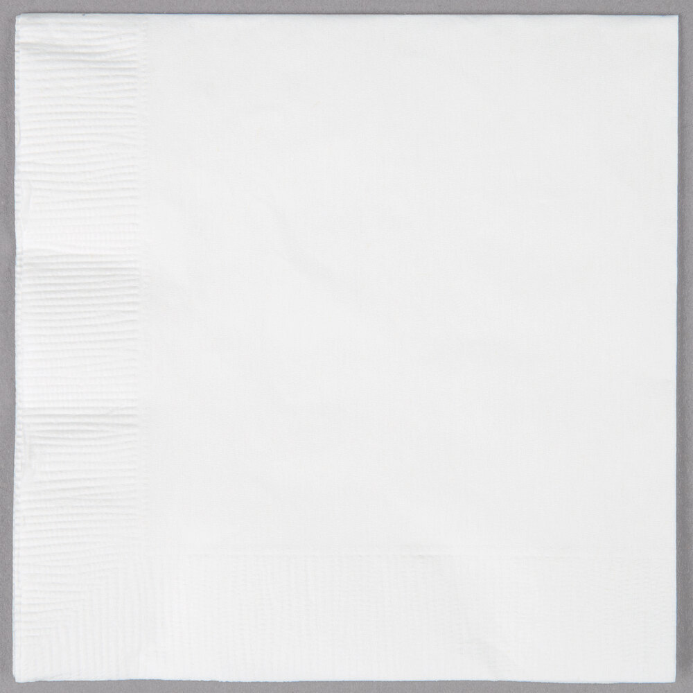 Creative Converting 500-Count Touch of Color 3-Ply Paper Beverage Napkins Hunter Green 573124B 
