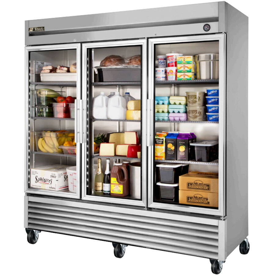 true reach in fridge