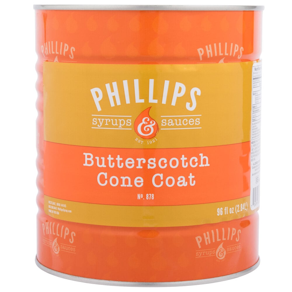 Butterscotch Ice Cream Shell Dip 10 Can