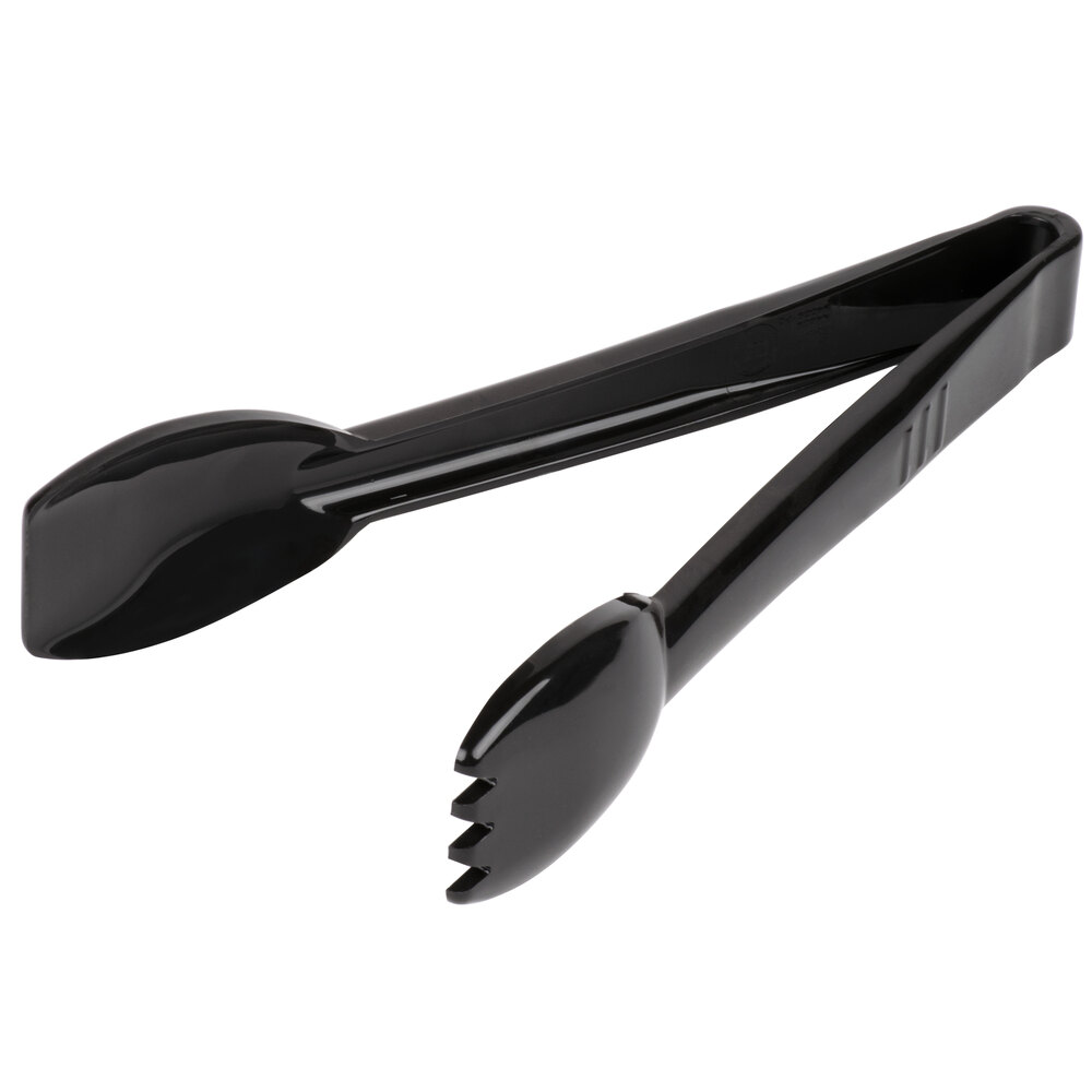 Plastic Salad Tongs Black staurantStore