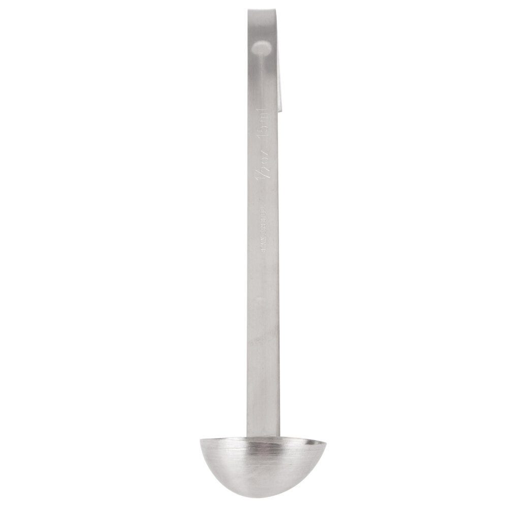 0.5 oz. Stainless Steel TwoPiece Ladle