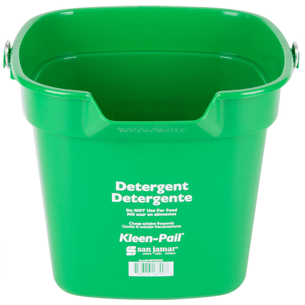 Secchio San Jamar Kleen Pail Pro - 6 Quart, Rosso, Per Ristoranti - Foto 2