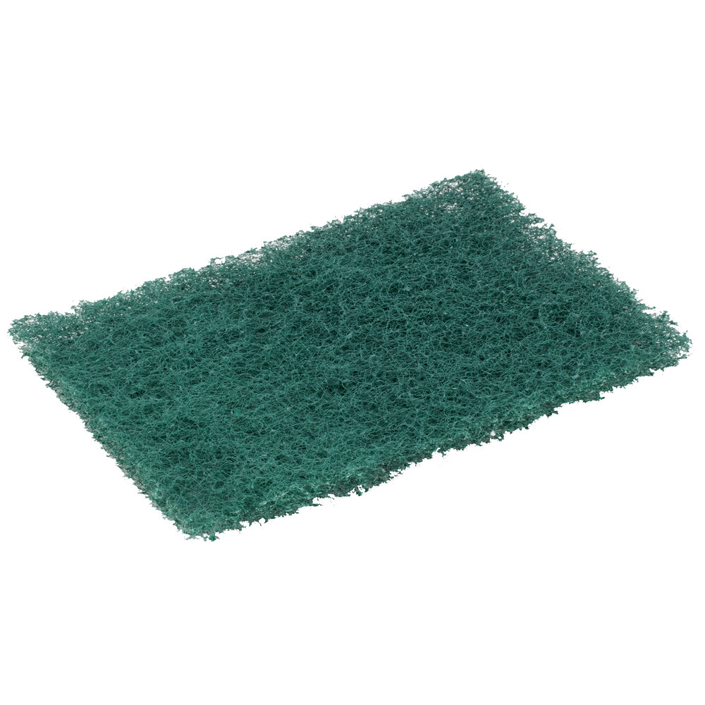 3M 86CC ScotchBrite™ 9" x 6" HeavyDuty Green Scouring Pad 10/Pack