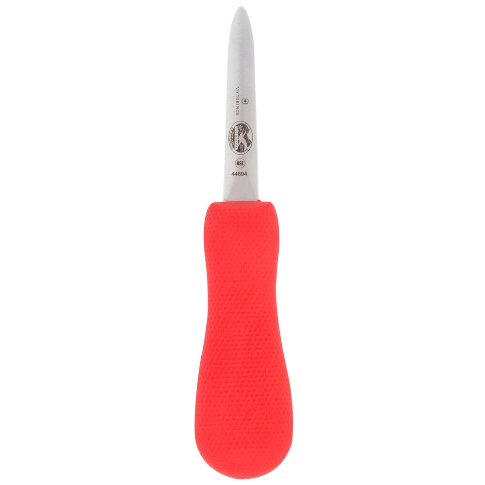 Victorinox 7.6399.4 — 3" Boston-Style Narrow Oyster Knife from WebstaurantStore