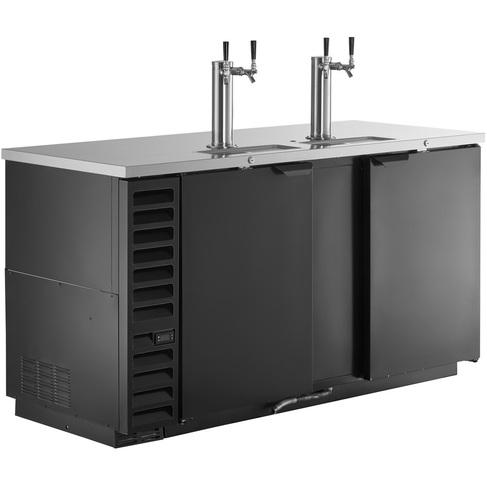 BeverageAir DD68HC1B016 (2) Double Tap Kegerator Beer Dispenser