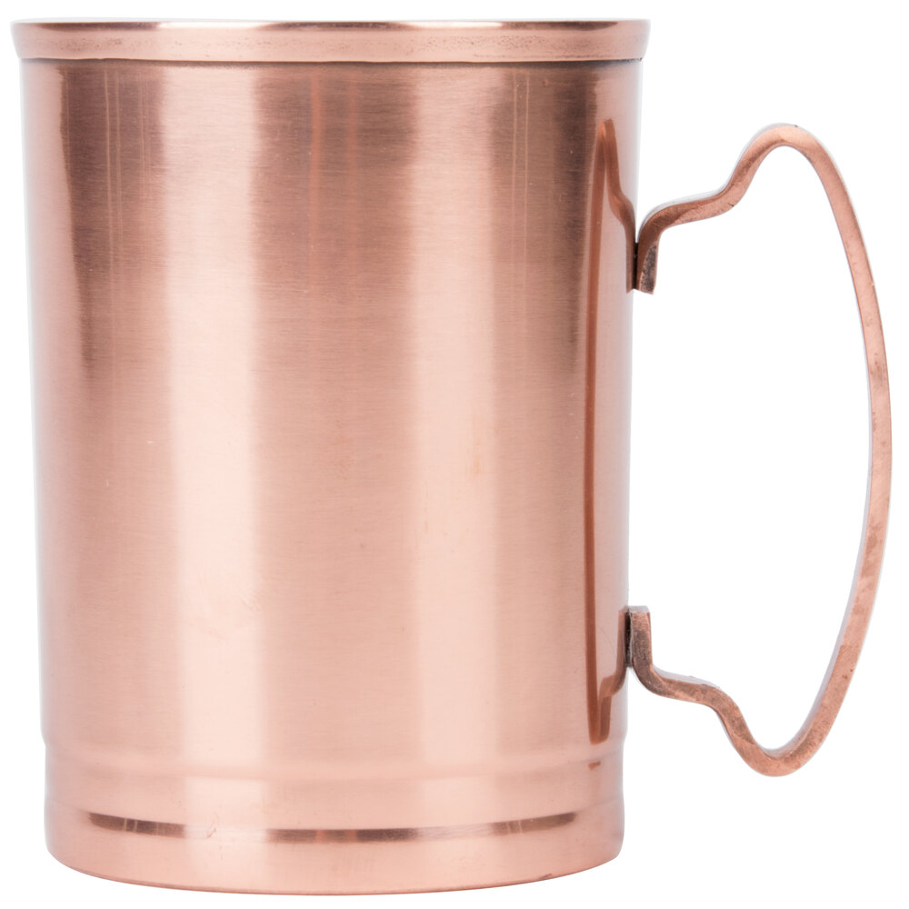 Libbey CMM-200 12 oz. Straight Sided Copper Moscow Mule Mug - 12/Case