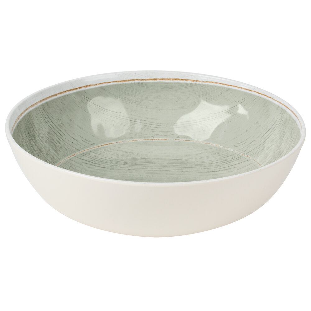 Carlisle 6401746 Grove 5.2 Qt. Jade Large Melamine Serving Bowl 6/Case