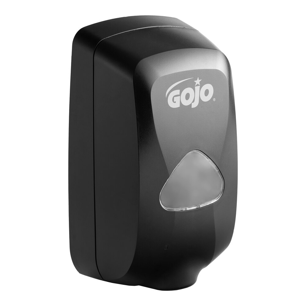 GOJO® 2730-12 TFX 1200 mL Black Touchless Hand Soap Dispenser