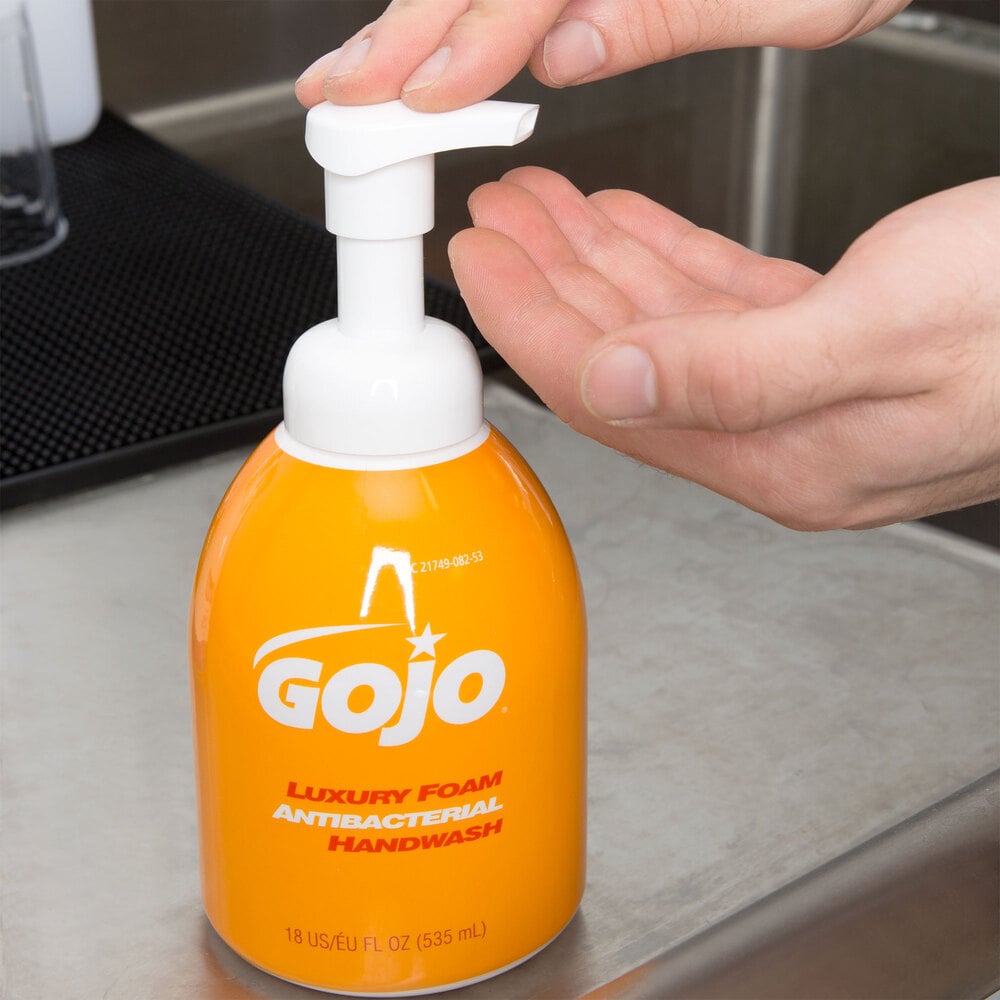 GOJO® 5762-04 Luxury 535 mL Orange Blossom Foaming Antibacterial Hand