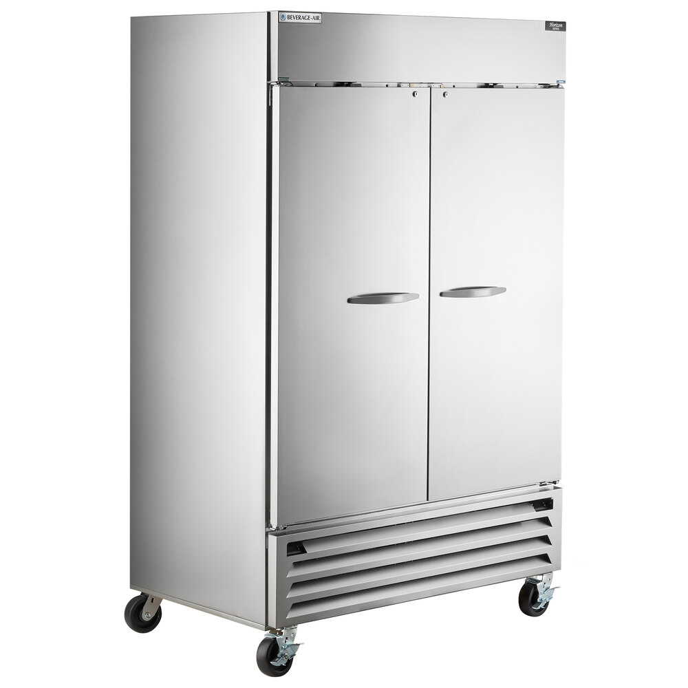 BeverageAir HBRF491B 52" Horizon Series Two Section Dual Temperature