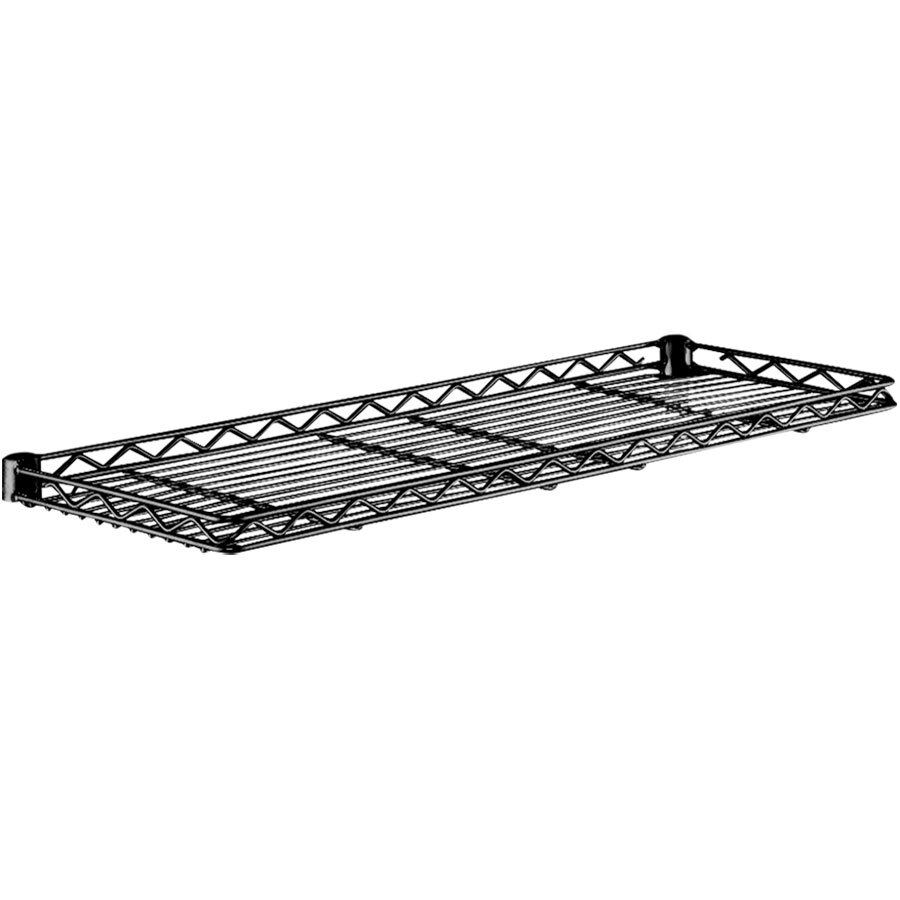 Metro 1260CSNBL Black Cantilever Shelf 12" x 60"