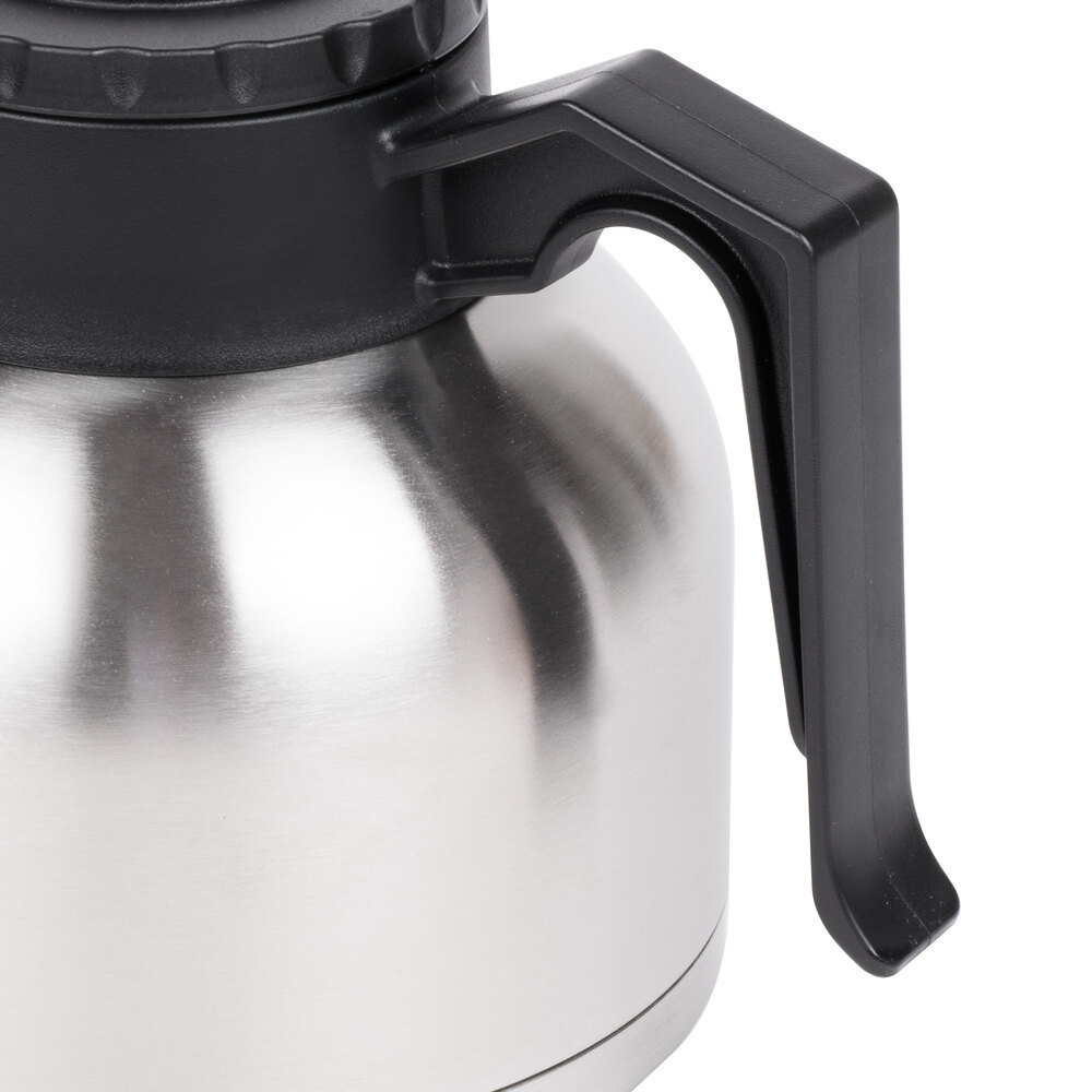 1.9 Liter Insulated Thermal Coffee Server with Regular and Decaf Lids