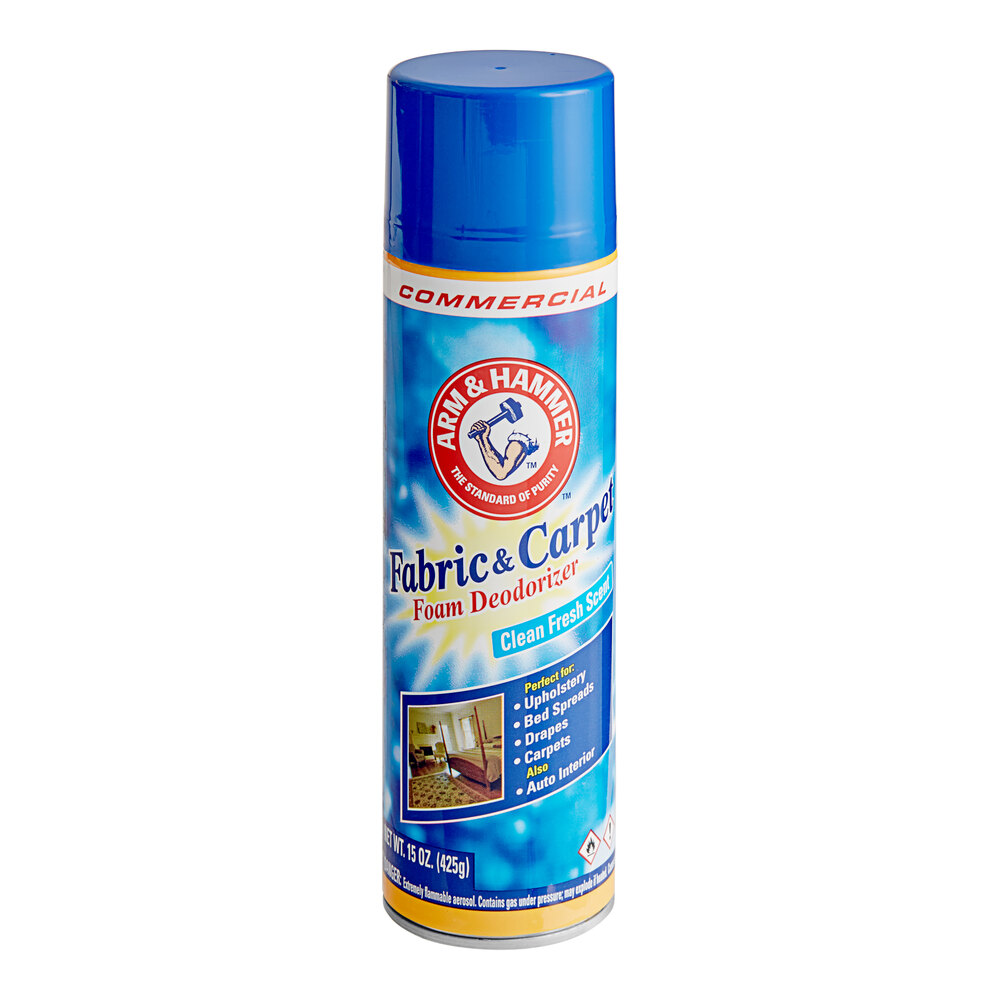 Arm & Hammer 15 oz. Fabric and Carpet Foam Deodorizer Spray 8/Case