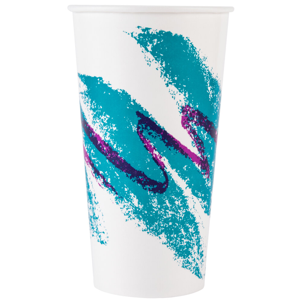 Dart Solo RP28NP00055 Jazz 2832 oz. Poly Paper Cold Cup 480/Case