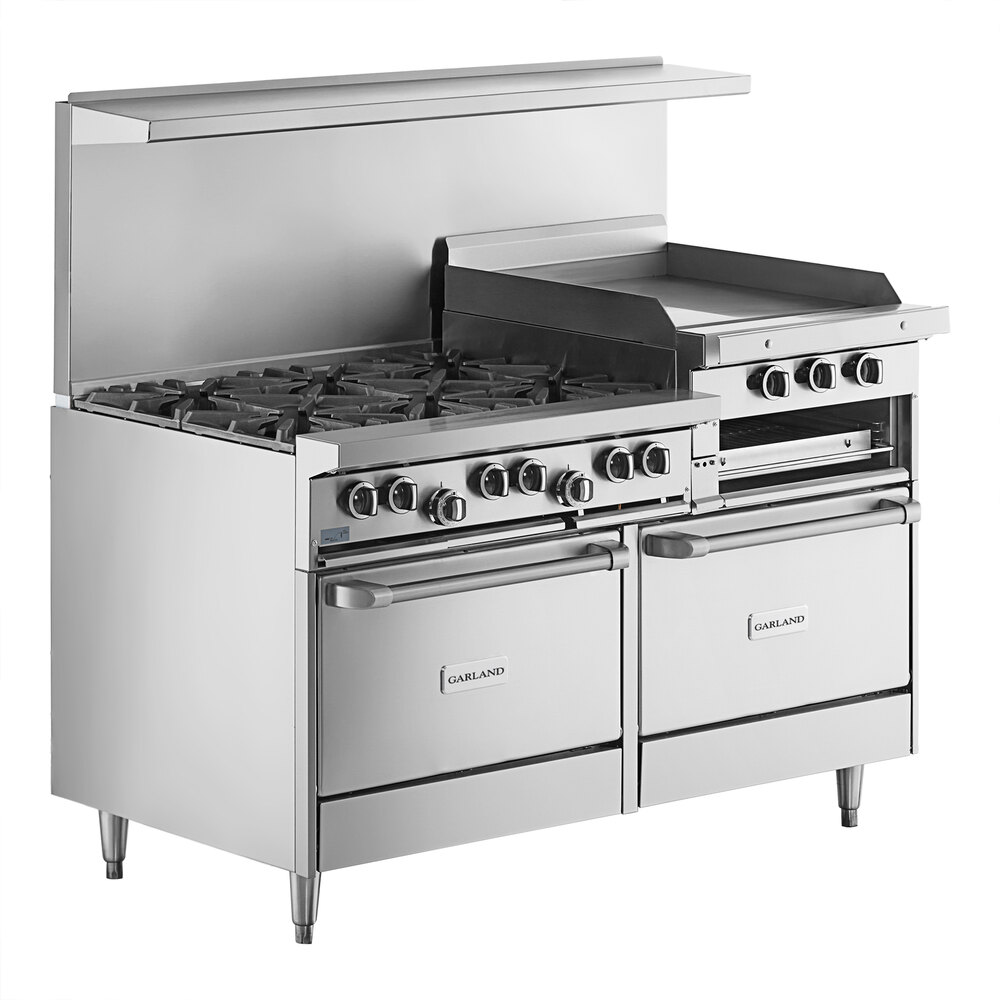 Garland G60-6R24RR Liquid Propane 6 Burner 60