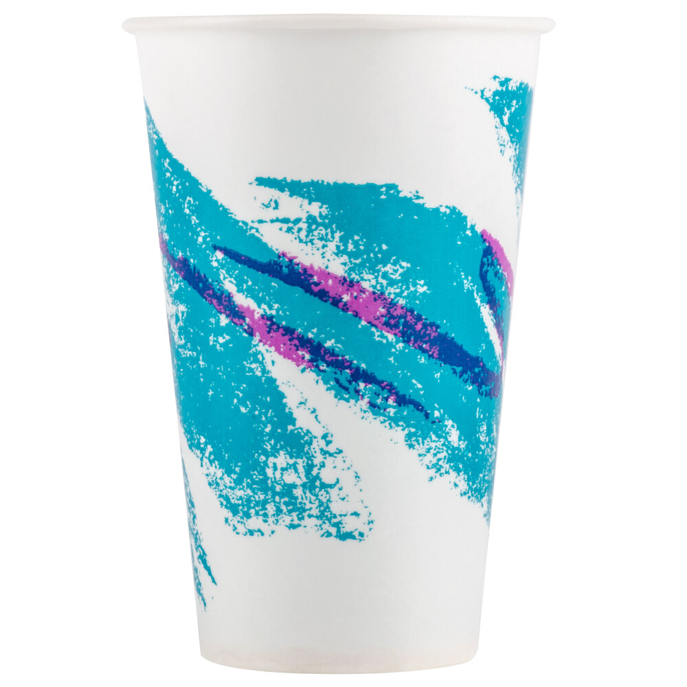 Dart Solo R12N00055 Jazz 12 oz. Wax Treated Paper Cold Cup 2000/Case