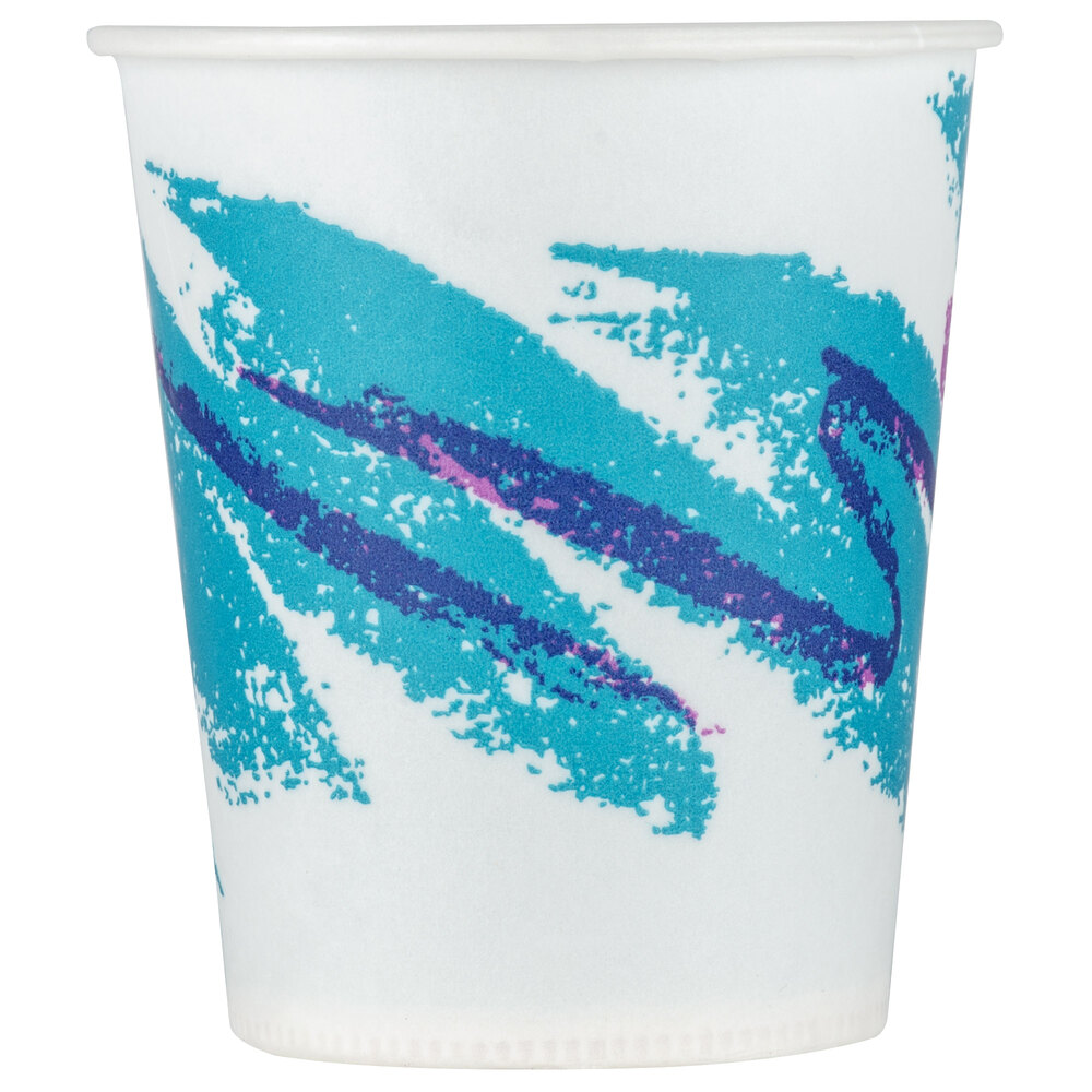 Dart Solo R5300055 Jazz 5 oz. Wax Treated Paper Cold Cup 100/Pack