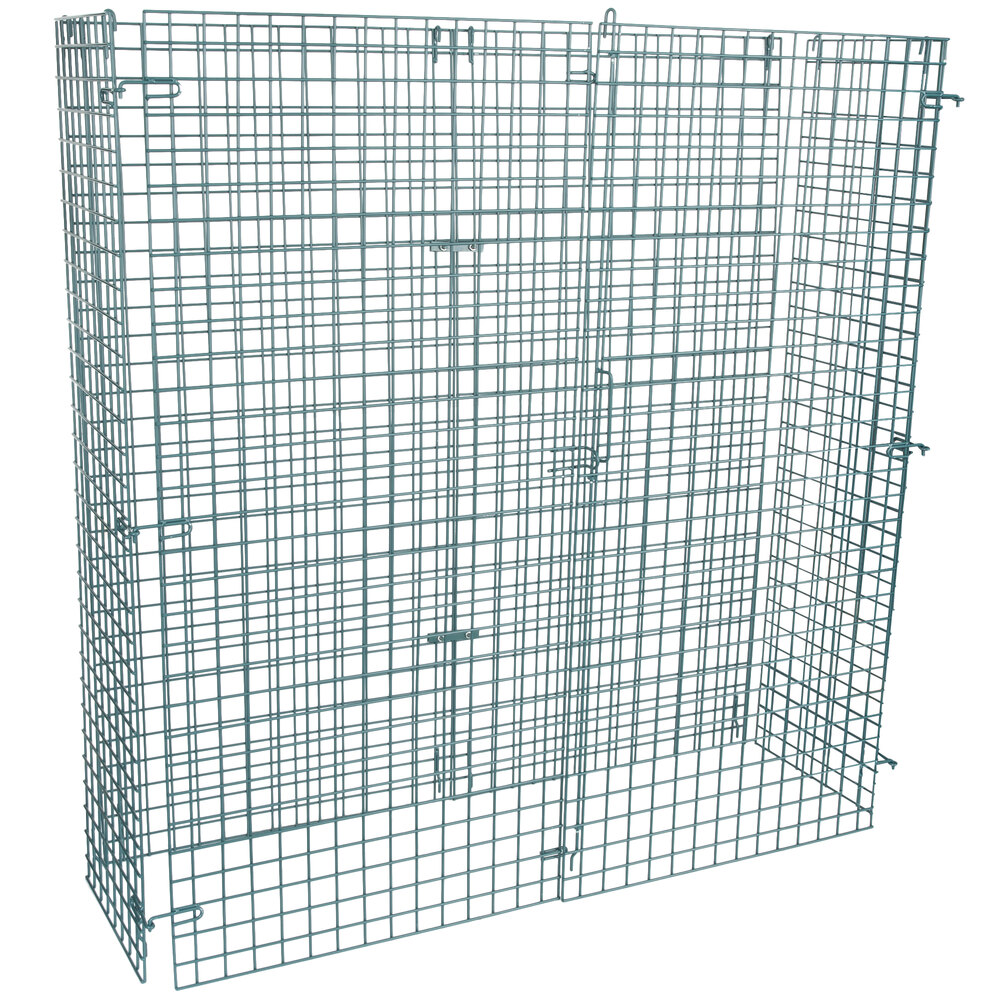 Regency NSF Green Wire Security Cage - 18 inch x 60 inch x 61 inch