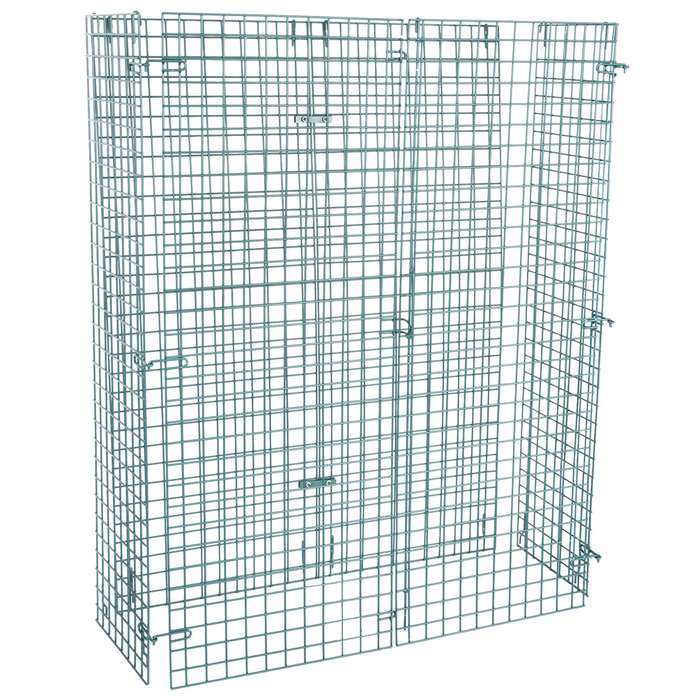 Regency NSF Green Wire Security Cage - 18 inch x 48 inch x 61 inch