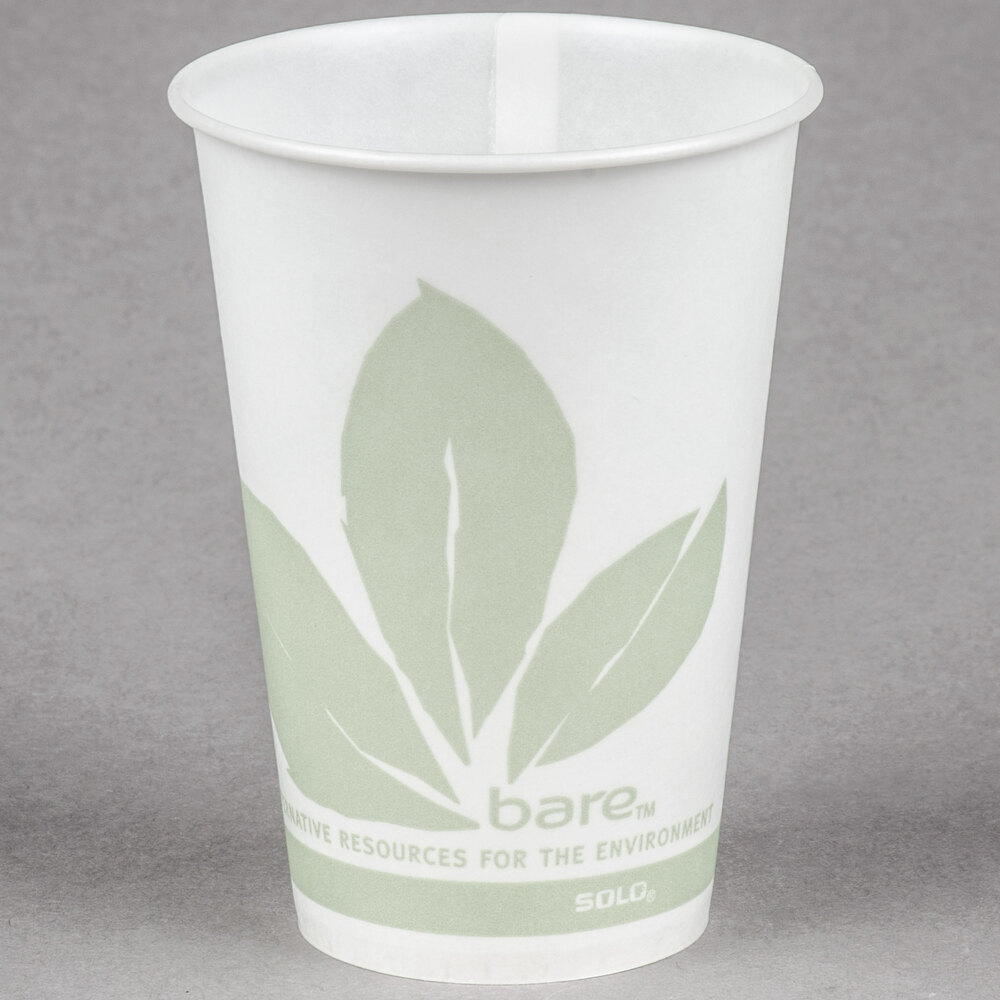 Bare by Solo R7BBJD110 EcoForward 7 oz. Wax Treated Printed Paper