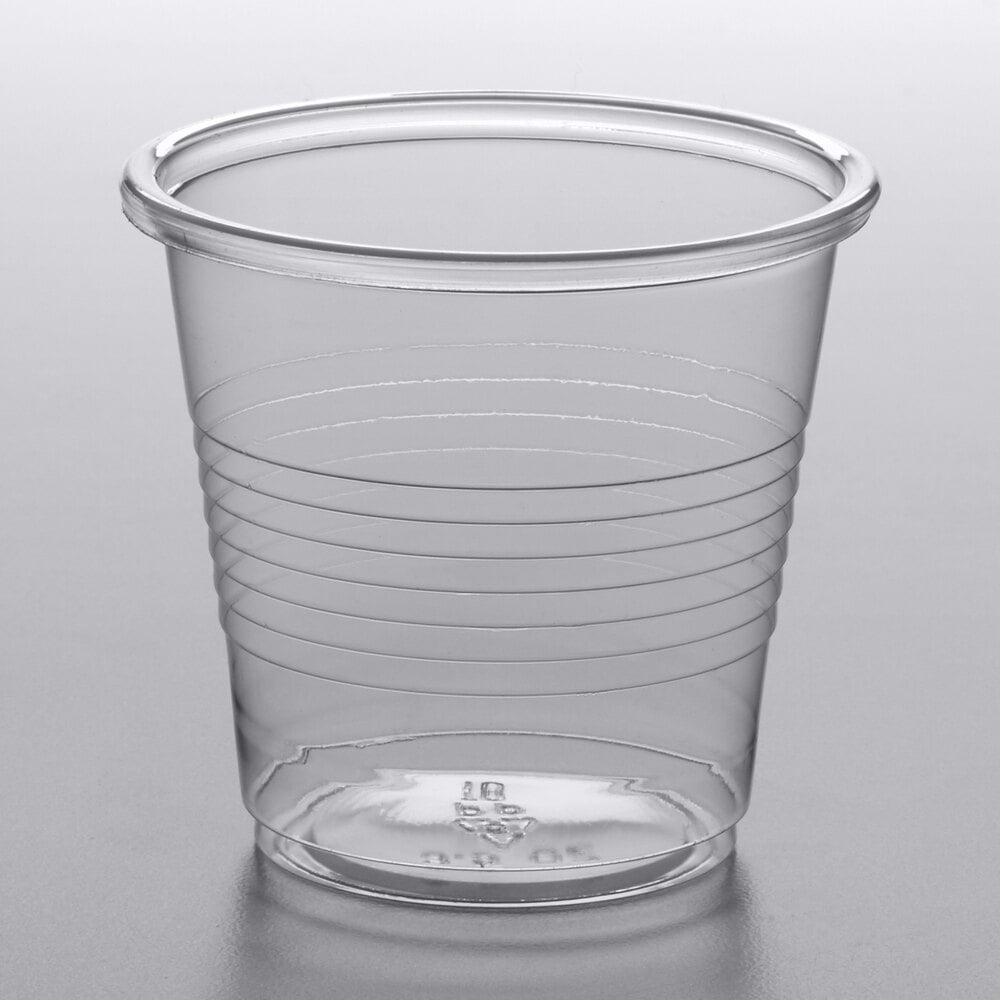 Choice 3 5 oz Translucent Thin Wall Plastic  Cold Cup  