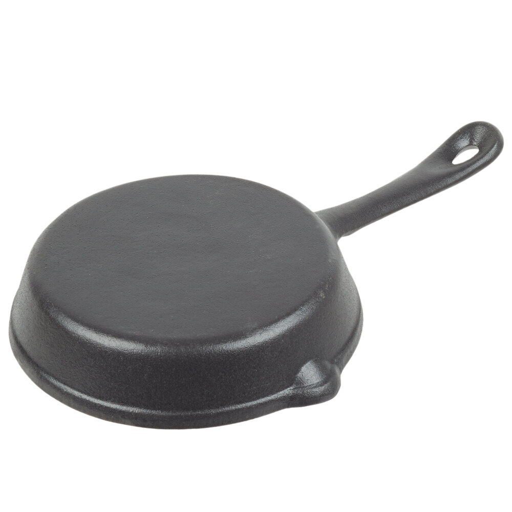 6" Cast Iron Skillet Individual Serving