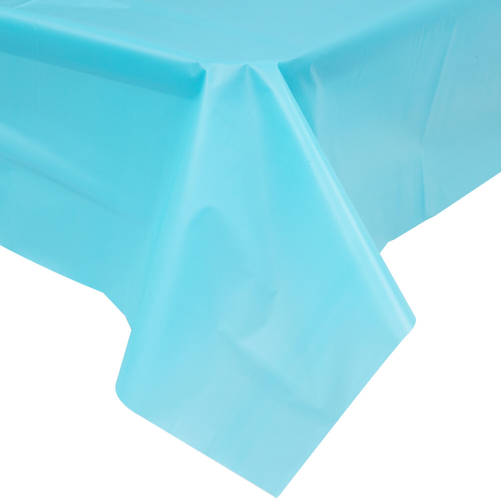 Creative Converting 360482 54 x 108 in. Plastic Tablecover