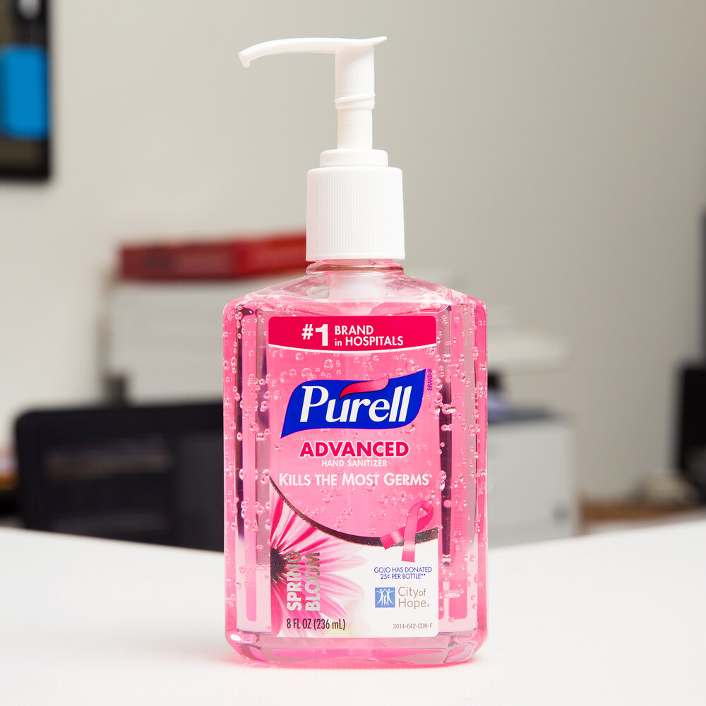 PurellÂ® 3014-12 8 oz. Spring Bloom Gel Instant Hand