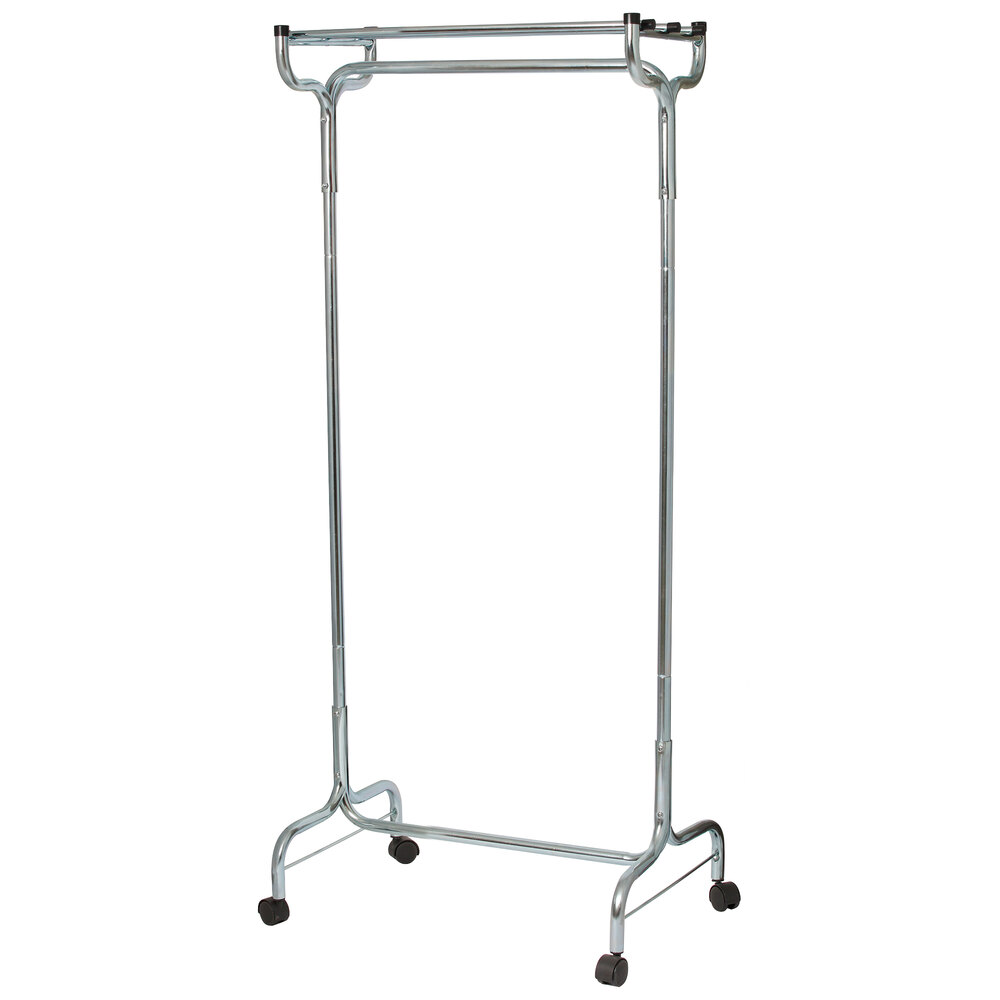 36" Portable Coat / Hat Rack with Casters