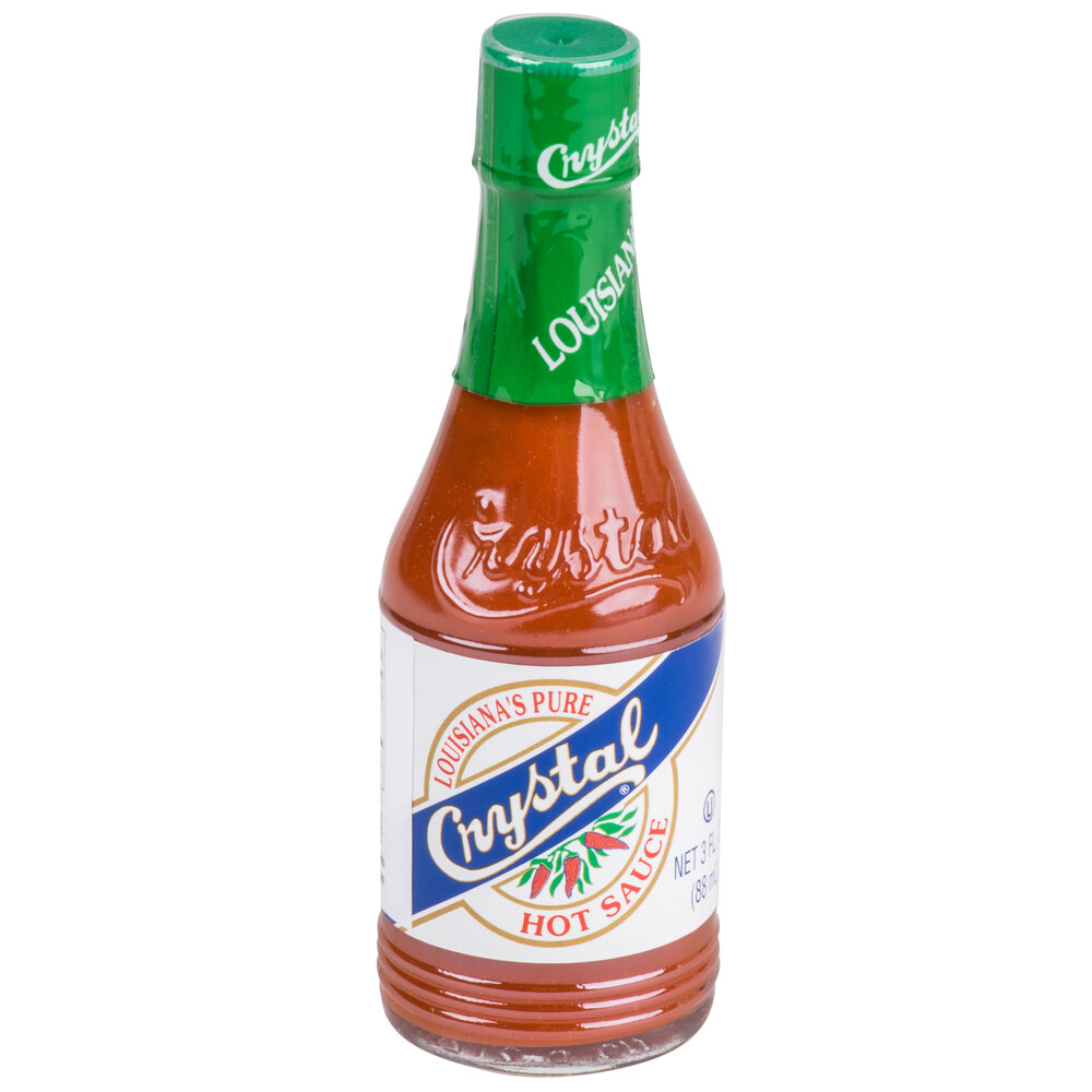 Crystal Hot Sauce 3 oz. Bottles, 24/Case staurantStore